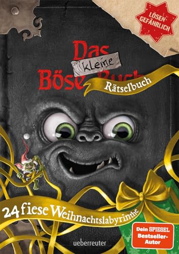 Das kleine Böse Rätselbuch - 24 fiese Weihnachtslabyrinthe: Weihnachtlicher Rätselspaß ab 8 Jahren für alle Fans der Spiegel-Bestseller-Reihe "Das kleine Böse Buch": Lösen gefährlich!