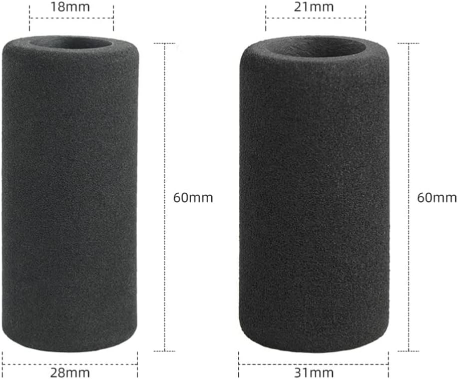6pcs Bicycle Tires CO2 Inflator Accessories Protective Sleeve Mini Inflator Sponge Sleeves Portable Cycle Tire Pump Covers image 3