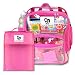 Clear Backpack And Lunch Bag Set by Paige & Gracie: Heavy Duty See Through Transparent Backpack and INSULATED Lunch Bag Set For School Or Work