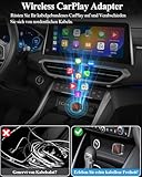Zoom IMG-2 2025 wireless carplay adattatore per