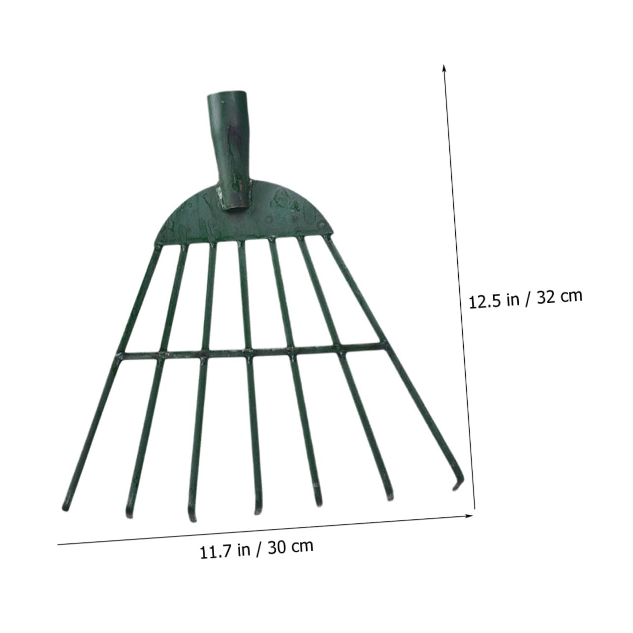 Sosoport 3 Piezas Herramienta De Césped Escardador Cooperativa Aireador Cortacésped Rastrillo De Jardinería Fuerza Pequeño Rastrillo Artificial Pala Próximo Acero Carbono