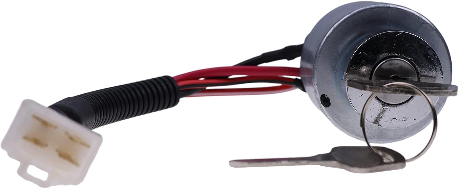 Solarhome New Ignition Switch 37410-59110 Compatible with Kubota B1550E B1750D B1750E B1750HST B2150D