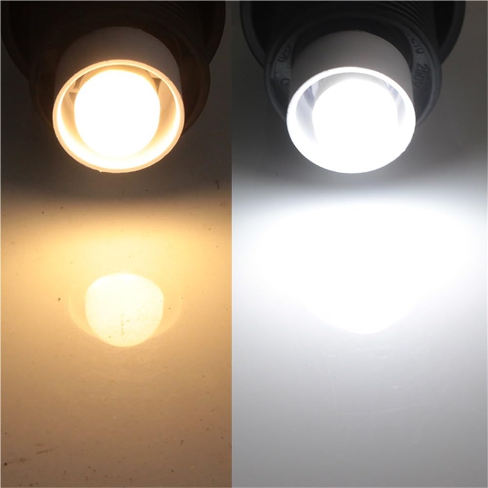 JiuRui LED Lampadine 10pcs Spotlight Lampadina a LED Mini E14 AC DC 12V 24 V 60 V 1.5W Piccolo Shell Shell Milky Pendente Frigorifero Frigorifero Frigorifero 12 24 Volt Lampada a candela