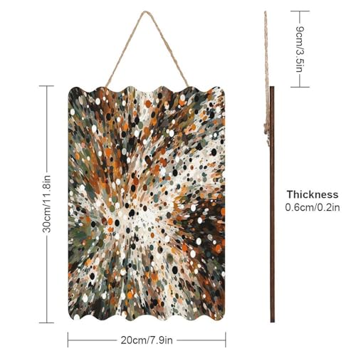 Posters à suspendre prêts à accrocher, petite œuvre d'art en bois - 2