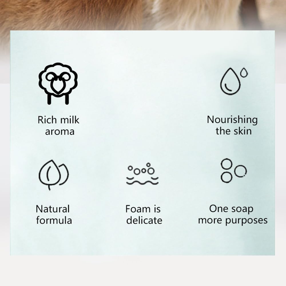 Niacinamide soap, strong goat milk aroma, Skin cleansing, facial cleansing, exfoliating soap, hand washing, bath soap, Goat milk soapm, Travel Essentials Day Gift, Silk Goat Milk Soap, Thick Foam - Image 2