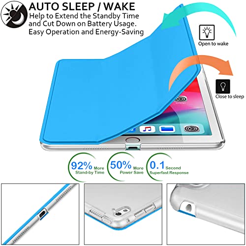 Image of DuraSafe Cases for iPad Pro 9.7 inch 2016 Case A1673 MLMP2HN /A MM172HN /A MLMN2HN /A MLMQ2HN /A A1674 A1675 MLMW2HN /A MLMX2HN /A MM192HN /A MLMV2HN /A MLN02HN /A MLMY2HN /A MLN12HN /A MM1A2HN /A - Blue