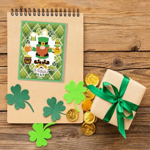 Matrices de découpe Saint-Patrick pour scrapbooking de cadeaux - 4