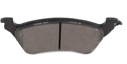 Miniatura 2 de SCITOO Kit de pastillas de freno semimetálicas D858 para Chrysler Town & Country 2001-2007, Chrysler Voyager 2001-2003, Dodge Caravan 2001-2007,