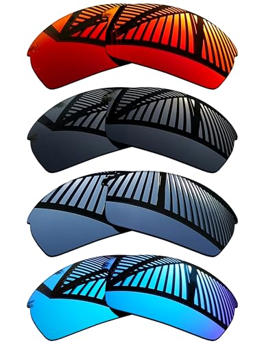 Verres de rechange pour lunettes de soleil Oakley Bottlecap lot 4 paires couleurs