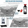 Goldlife Pond Fountain Aerator F2-2 + Outdoor Programmable Timer Switch
