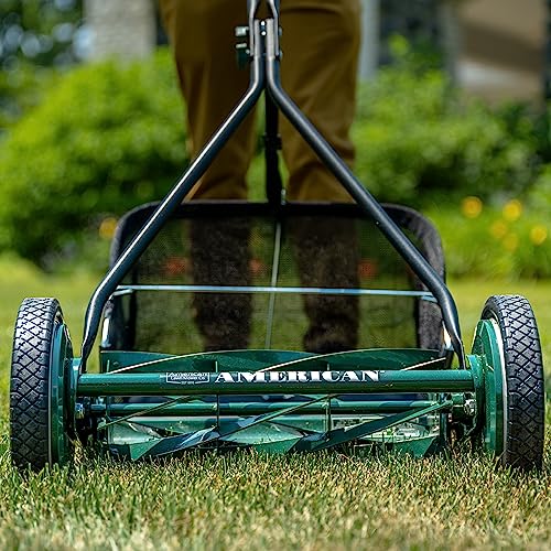 Image of American Lawn Mower 1725-16GC 16 inch 7-Blade Reel Mower with Grass Catcher