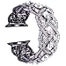 VIQIV Bling Bands for Apple Watch 40mm 44mm Iwatch Series 4 3 2 1, Diamond Rhinestone Stainless Steel Metal Bracelet Wristband Strap for Women