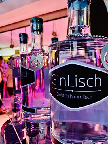 GinLisch Dry Gin | Veilchen trifft rosa Pfeffer | 17 Bio Botanicals | 40% 500 mL – Bild 4