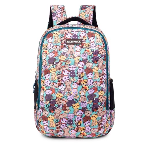Image of ACEPACK 23.22L Backpack - Lightweight & Durable Polyester Bag for Work, Travel & School with Breathable Mesh Padding
