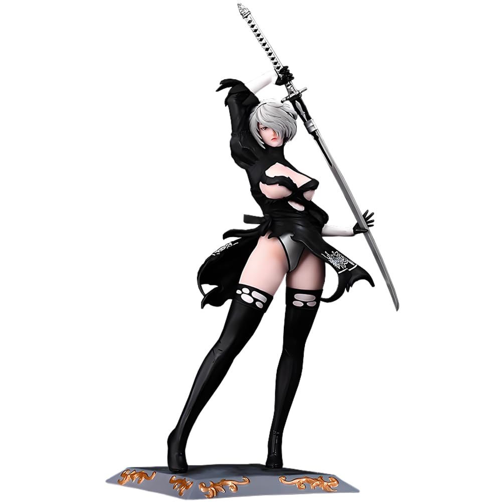 Amazon.com: MABAIUDE 2B Figure 2B Statue Anime Figure No.2 Type B