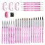 28pcs Pink