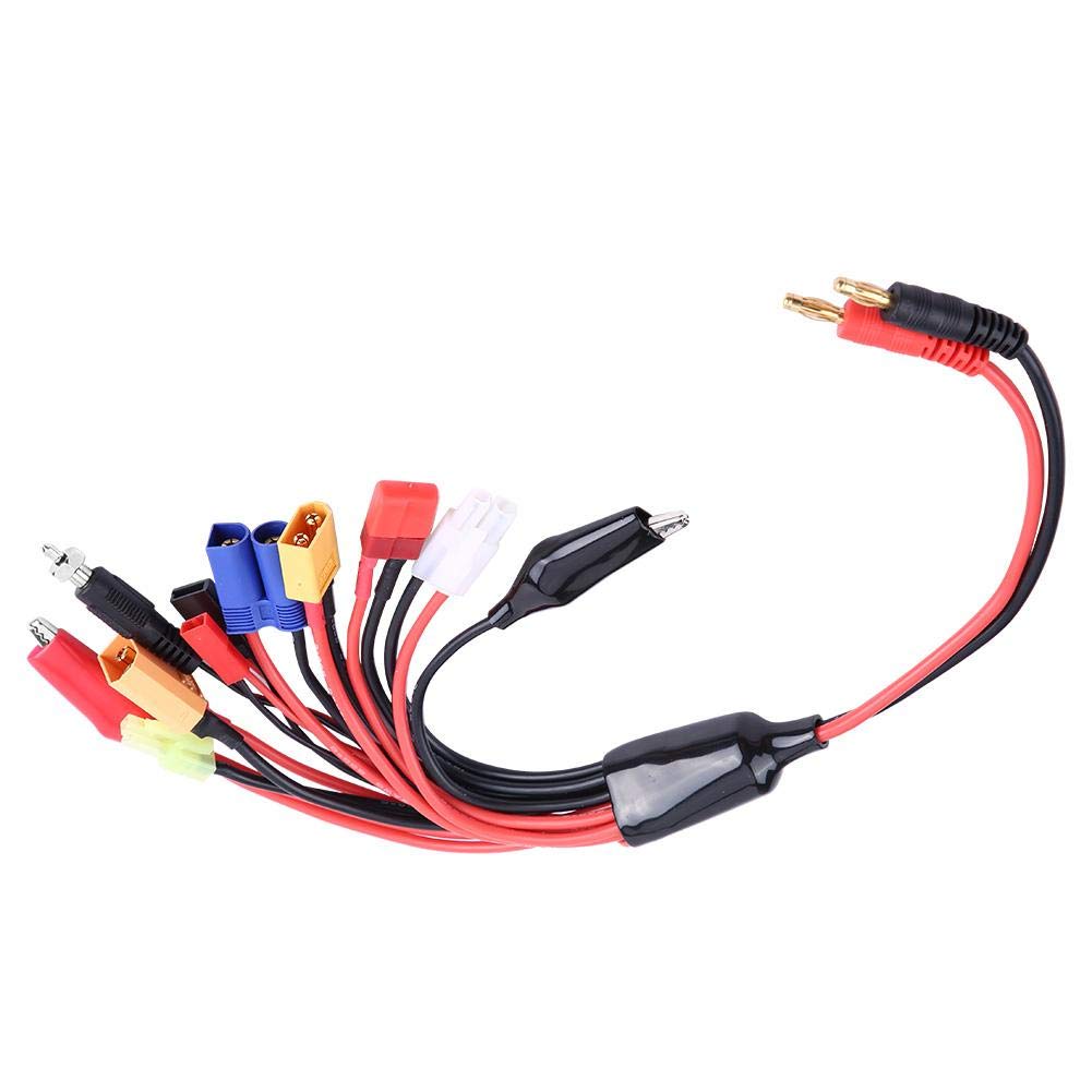 11 w 1 RC Kabel ładowarki Lipo, adapter do wielu wtyczek ładowarki Kabel do ładowania konwertera z wtyczką bananową 4 mm