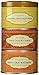 Tea Forte LOOSE LEAF TEA TRIO, 3 Small Tea Tins, Chai Tea Sampler - Chakra Chai Coconut, Raja Chai Rooibos, Maya Chai Macaron