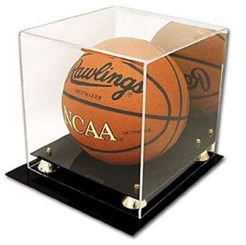 Deluxe CBG UV Protected Basketball Display Case w/ Mirror