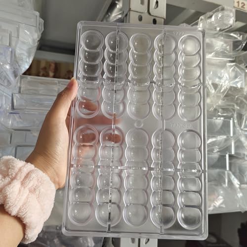Image of Long Stick Polycarbonate Candy Mold, Chocolate Baking Tool, Jelly Cake Decoration