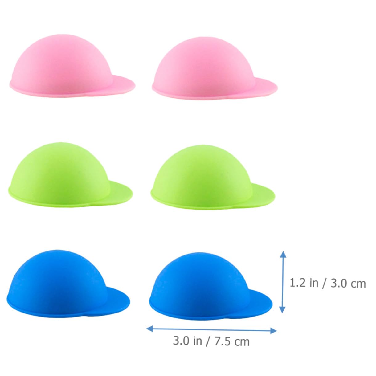DECHOUS 4 Set Coperchio Della Lattina Per Bevande in Silicone Tappi Lattine Protettore Coperchi Di Lattine Di Soda Coperture Tappo Di Chiusura Della Bottiglia Per Bevande Caps 6 Pezzi*4