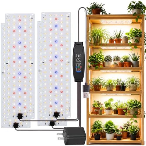 Plant Grow Lights Indoor, Full Spectrum Plant Lights for Indoor G...