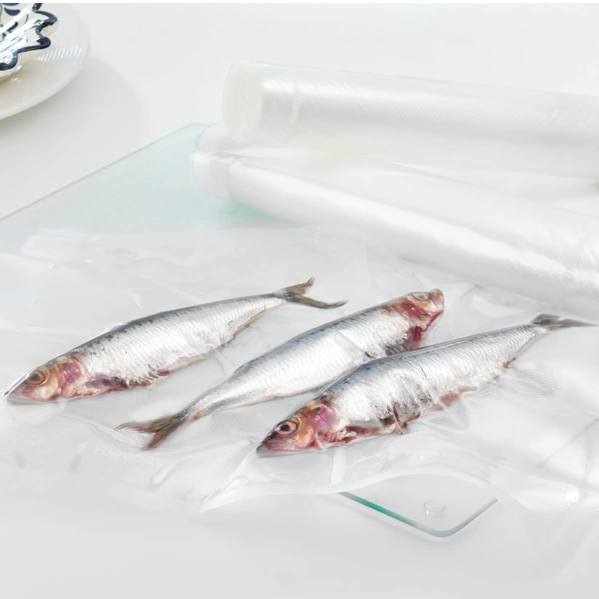 FoodSaver sacs de mise sous vide réutilisables, Sans BPA, 2 rouleaux de sacs (28 cm x 5,5 m), (FSR2802) (Lot de 2)
