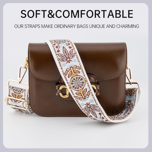 Image of Purse Straps Replacement Crossbody Wide Bag Strap for Purses Adjustable shoulder Straps for Women bags