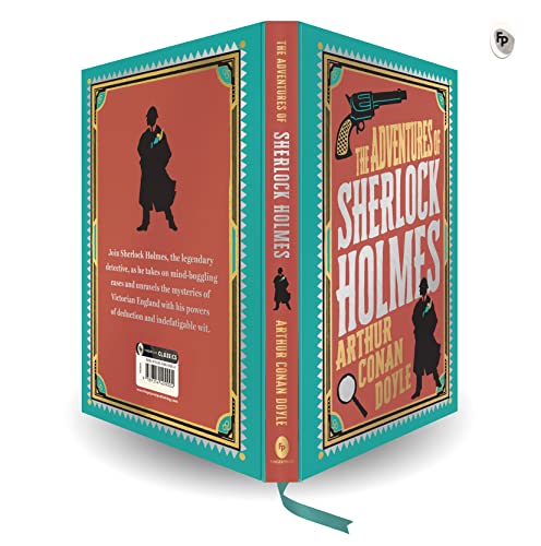 Image of The Adventures of Sherlock Holmes by Arthur Conan Doyle (Deluxe Hardbound Edition) - Classic Detective Fiction| Classic Literature| Unforgettable Characters