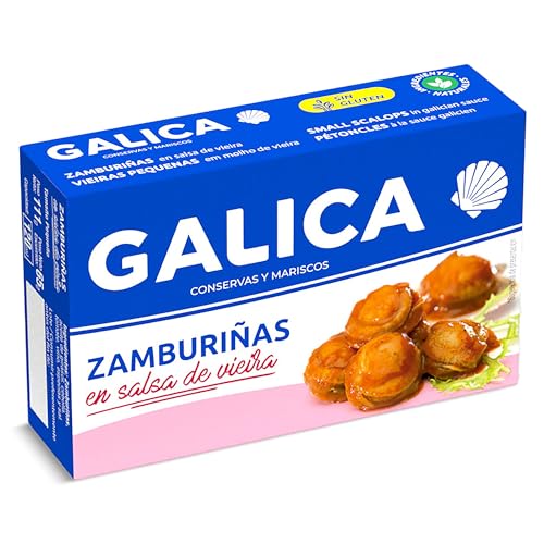 Galica Zamburinas en Salsa de vieira, 111g