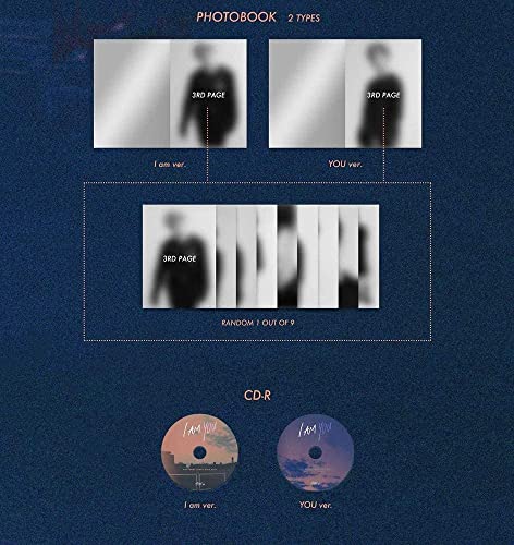 STRAYKIDS : I AM YOU (I Am Version) 3rd Mini Album CD-R+Cover+Photobook+3 QR Photocards+(Extra 4 Photocards+1 Double-Sided Photocard+Pocket Mirror) - Image 3