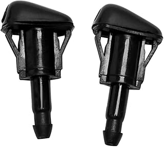 5113049AA Direct Replacemnt for 08-18 DODGE GRAND CARAVAN, 08-17 CHRYSLER TOWN & COUNTRY,09-14 VOLKSWAGEN ROUTAN Adjustable Durable Front Lh or Rh Windshield Wiper Washer Jet Nozzle Spray Sub Assembly