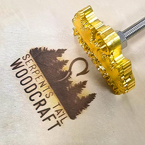 Arokimi Custom Wood Branding Iron for Woodworking, Leather, Plastic & More