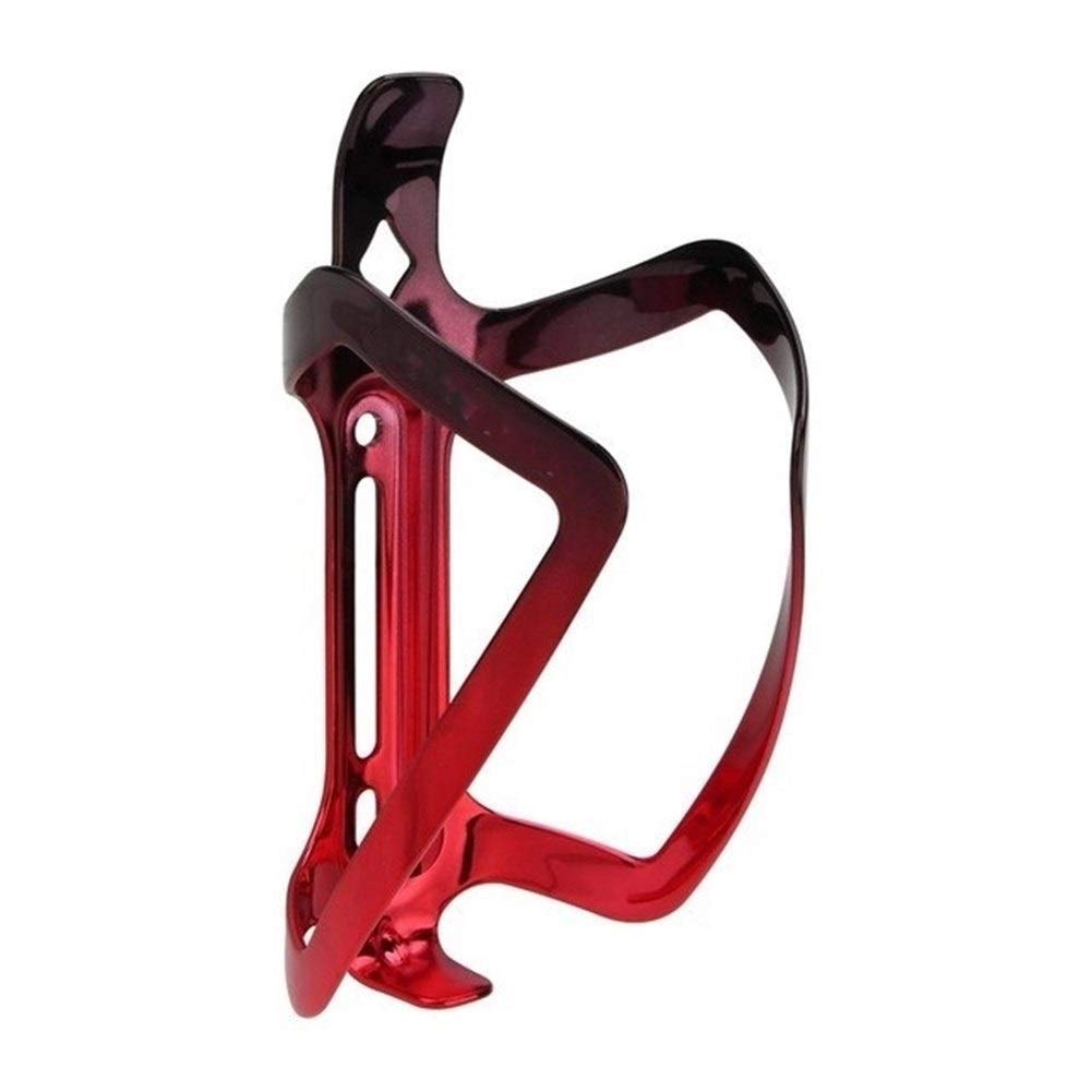 Adapter koszyka na bidon Rowerowy koszyk na bidon Stojak na bidon Kolarstwo Rower MTB Butelki Uchwyt na klatkę Akcesoria rowerowe (Czarny czerwony)