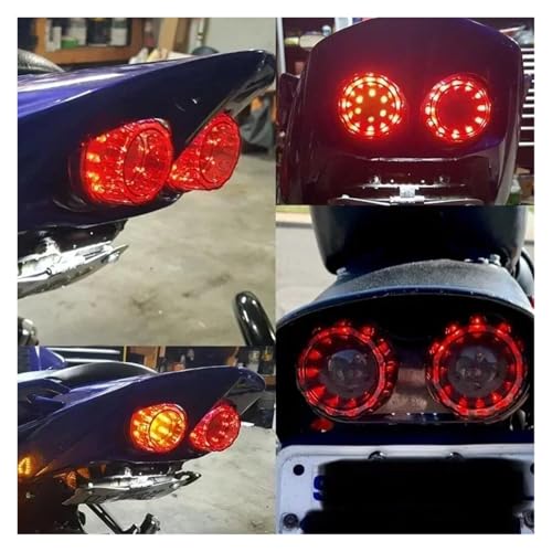 Luz trasera LED para motocicleta para solucionar fallos de luz 4