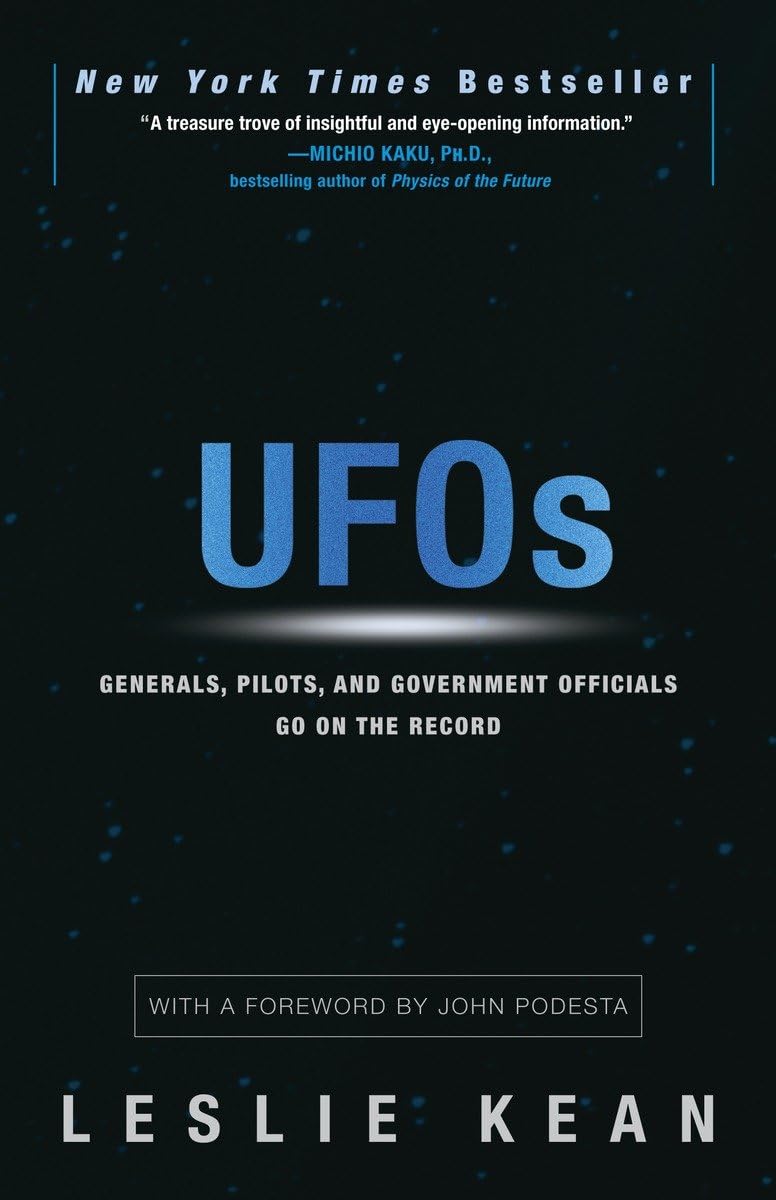 UFOs by Leslie Kean book cover