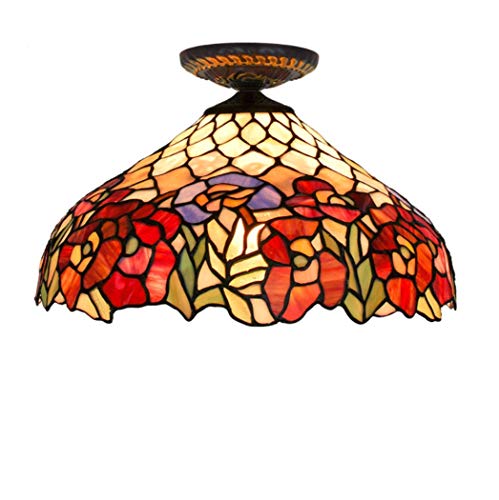Plafond lightture rose 16 pouces pour sublimer l'ambiance lumineuse de votre couloir