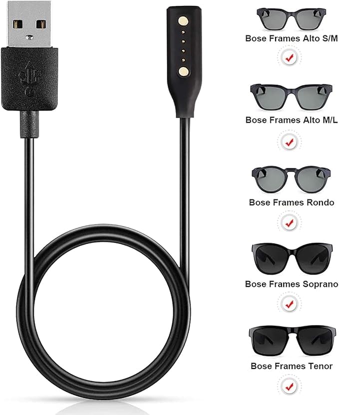 Amazon.co.jp: 対応 Bose Frames Alto S/M M/L 充電器 Bose Frames