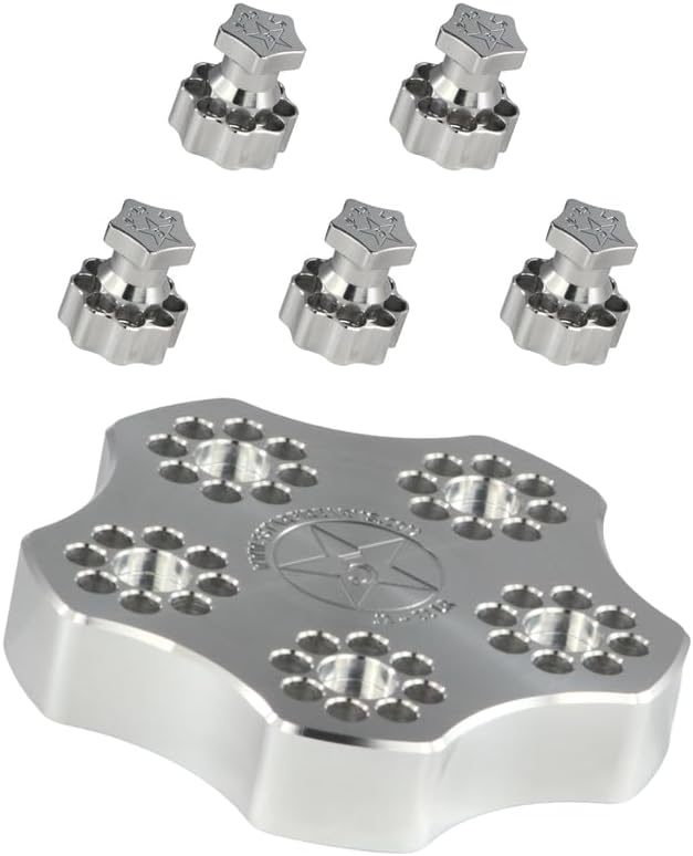 5 Star J2-22 LR 4" Cylinder Range Block Kit fits Ruger LCR, SP101, Smith & Wesson 317, 63, 43C, Rossi R98 Plinker