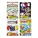 Hasbro Family Grab & Go Variety Pack Bundle Clue, Monopoly, Connect 4, and Hungry Hungry Hippo Board Games