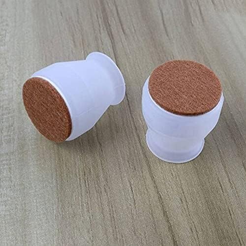 8 Pièces Protection Pied de Chaise, Silicone Cha Casquettes Pieds