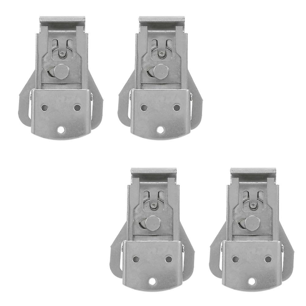 Joyhappst Image Color Stainless Steel Spring Loaded Small Butterfly Twist Latch,Butterfly Lock With Retainer,For Suitcase