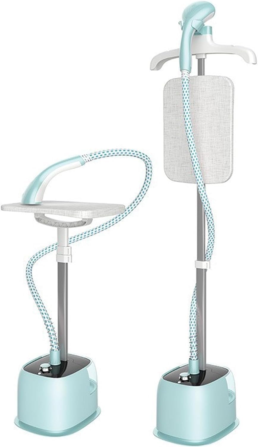 1800W Standing Garment Steamer for Clothes, Portable Design Steam Iron, 35g/min, 1.6L Big Capacity, Strong Penetrating Steam, Removes Wrinkle for Home, Office and Travel,Tangle-Free Retractabel