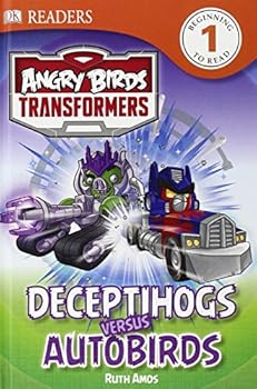 Hardcover DK Readers L1: Angry Birds Transformers: Deceptihogs versus Autobirds Book