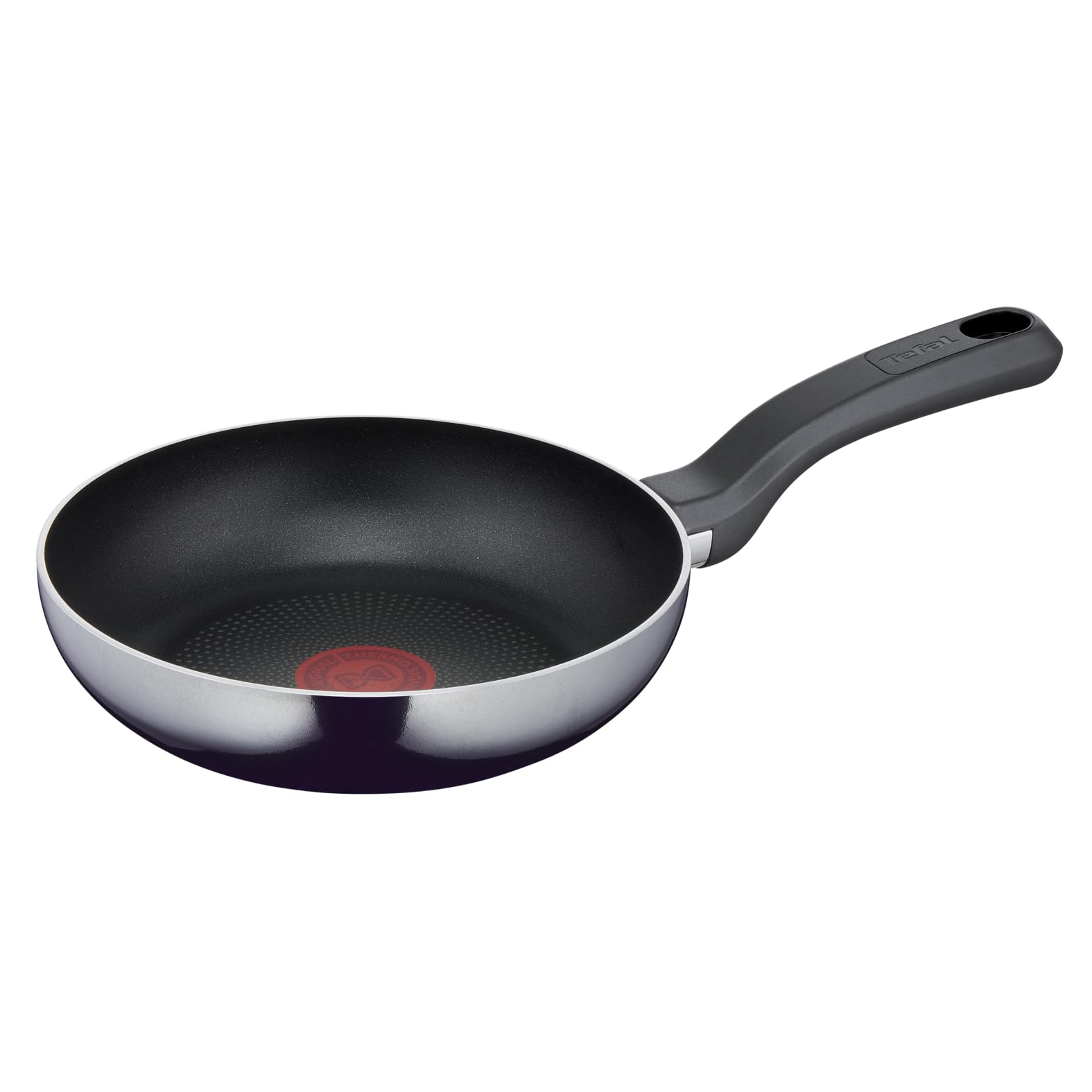 Tefal Resist Bratpfanne 20 cm, Antihaftversiegelung,Thermo-Signal bei idealer Brattemperatur, verstärkte Außenschicht, nicht induktionsgeeignet, spülmaschinengeeignet, D52602