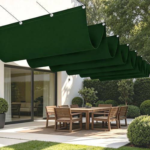 Voile d'ombrage de jardin pour prolonger vos moments de complicité