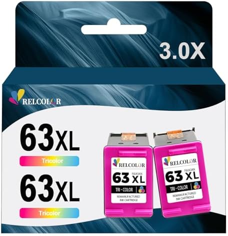 Ricambio Stampante OfficeJet 5255 Cartuccia D'inchiostro Nero 63 XL Rigenerata Per HP - Compatibile Con Envy 4520, Officejet 4650, Deskjet 3630 E Altri Ricarica Inchiostro Per Hp Envy 4520 - Foto 6