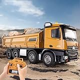 XMFHANG 1:14 Scale RC Dump Truck, 4WD 2.4Ghz RC Truck with...