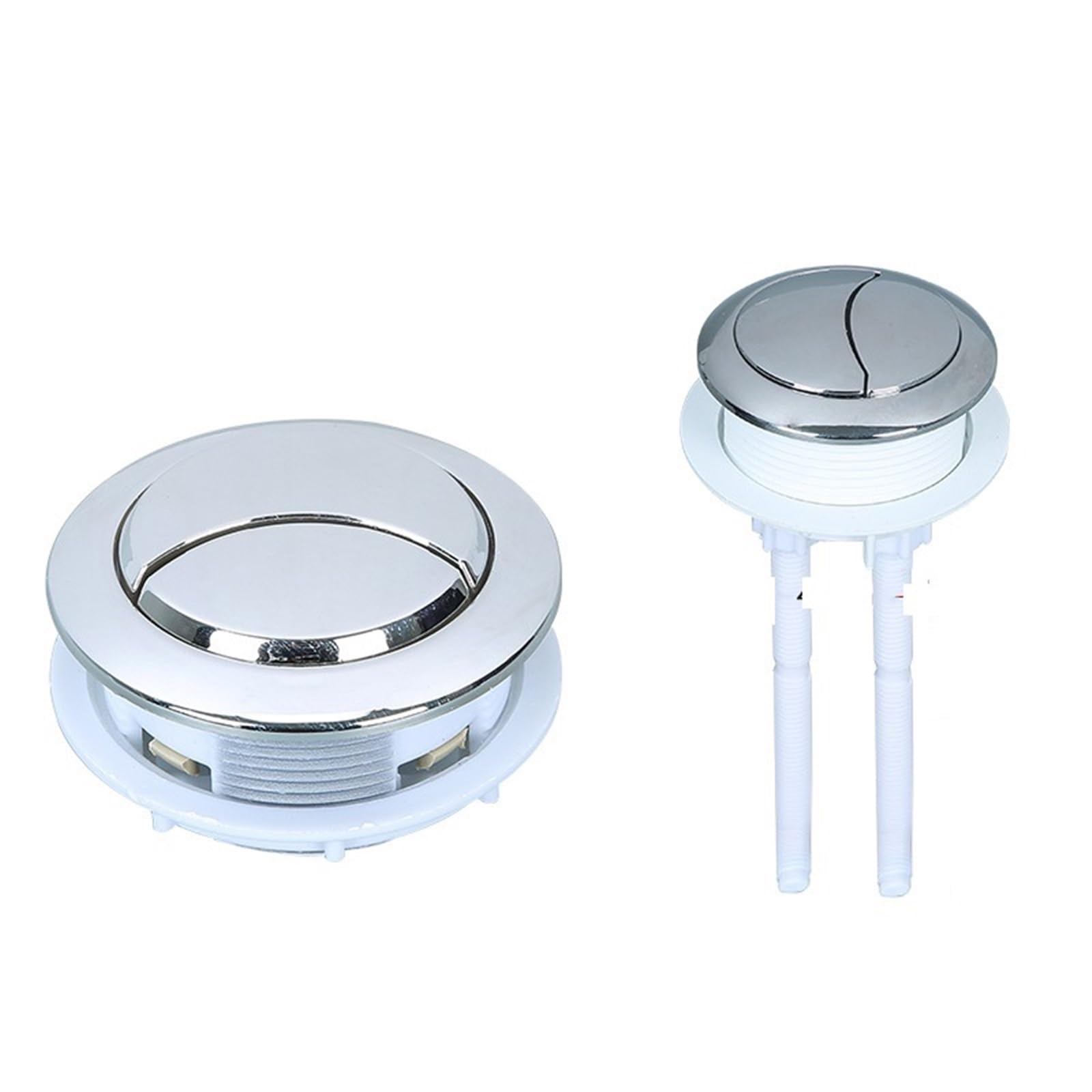 Double Flush Toilet Button, Toilet Flush Button Dual 38/48/58mm(48mm)