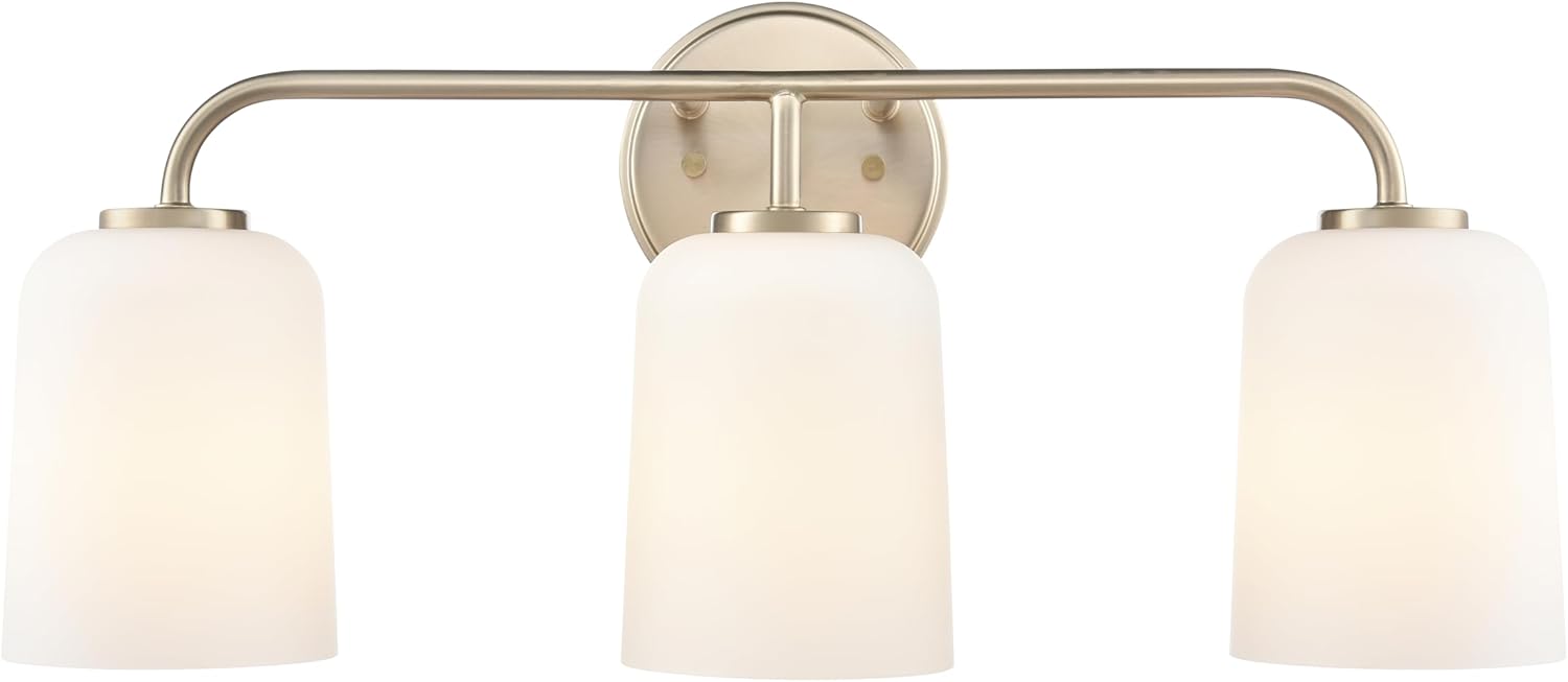 ML Lighting 214203-MG Laphia 22" Wide 3-Light Vanity - Modern Gold